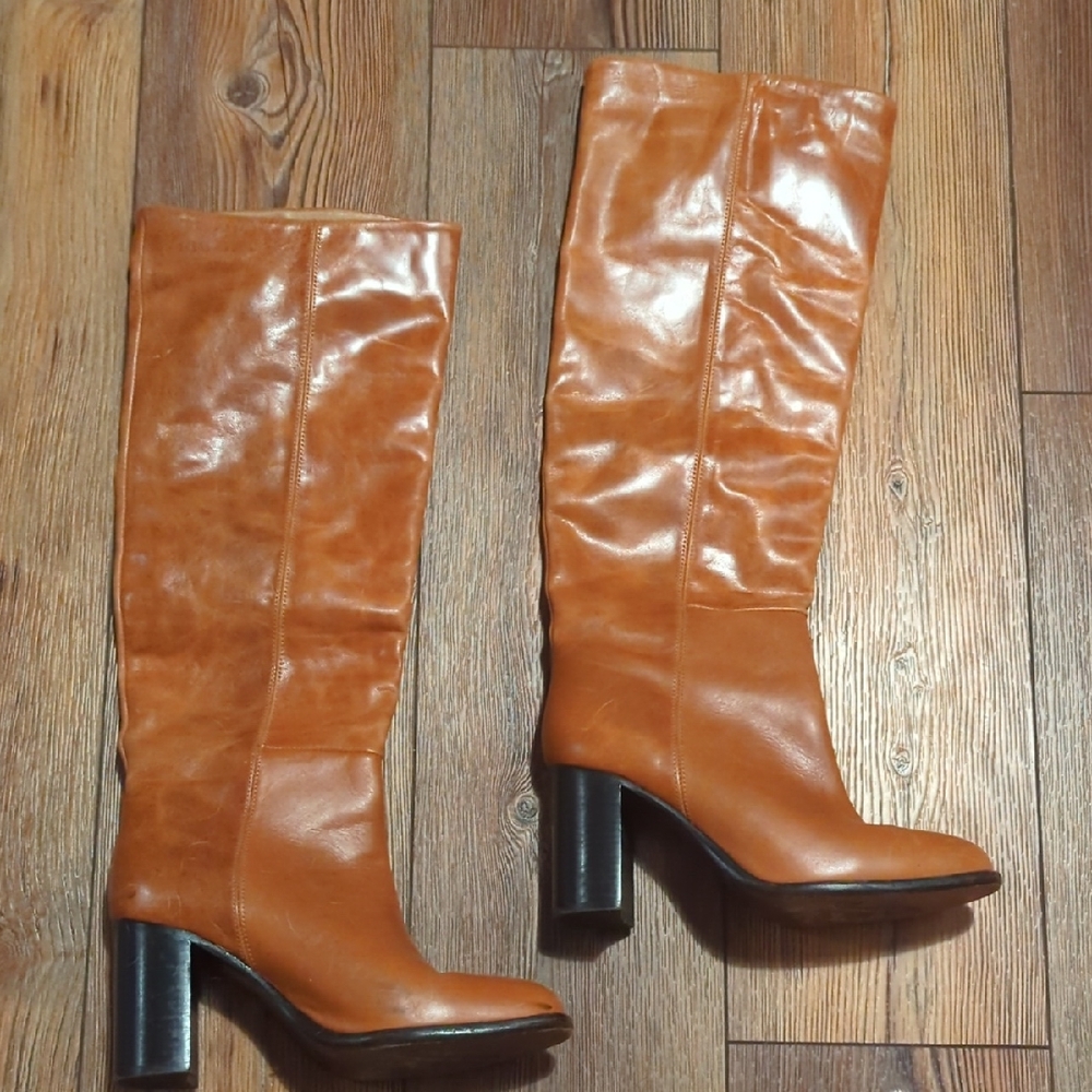 Free People Tall Heeled Boots (39)  8 - 8.5